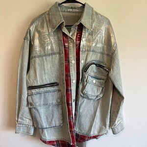 NWT Galita small Oversized denim jacket